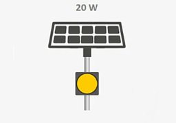 Dispositif solaire D-solar 20W